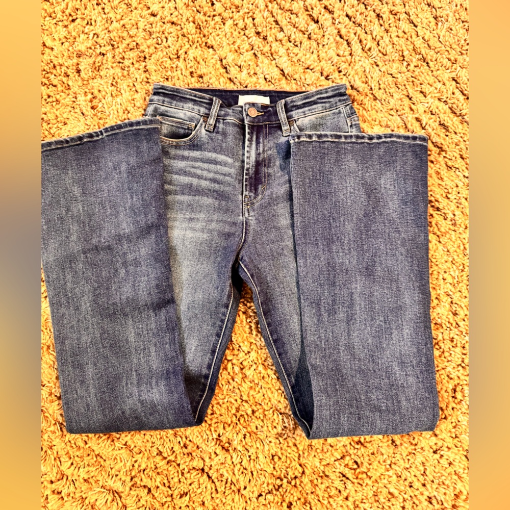 Habitual Women’s Casey Flare Jeans Blue Denim Size 4/27 – Like New - Picture 3 of 12